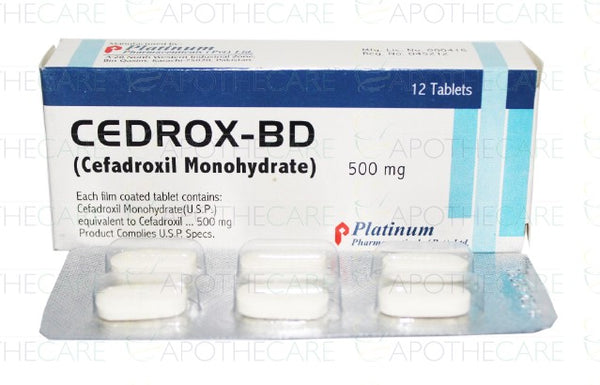 CEDROX BD 500MG TAB