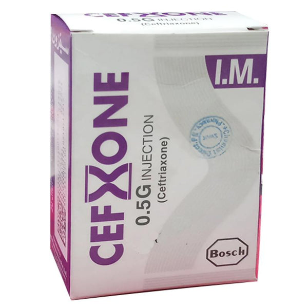 CEFXONE 0.5GM I.M INJ