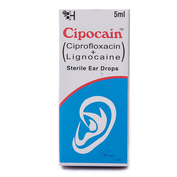 CIPOCAIN 5ML EAR DROPS