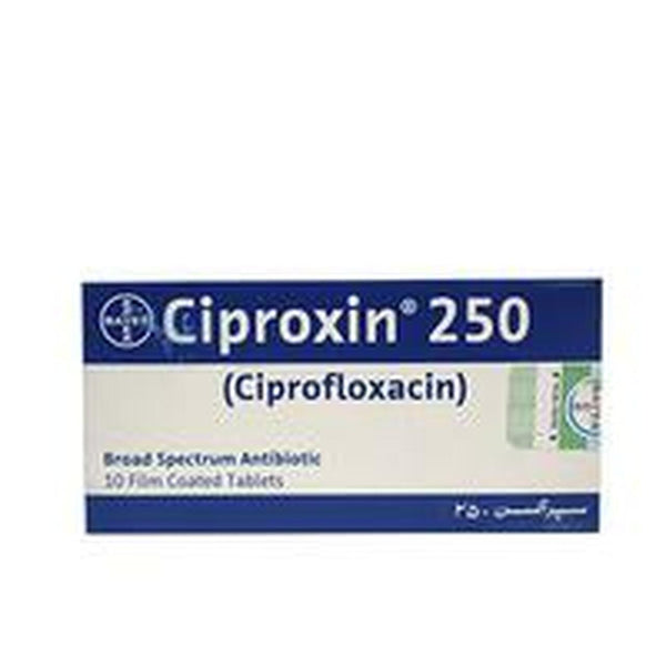 CIPROXIN 250MG TAB