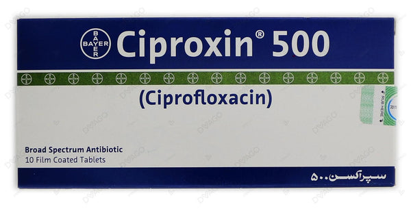 CIPROXIN 500MG TAB