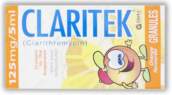 CLARITEK 125MG SYRUP.