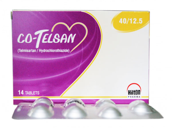 CO TELSAN 40MG 12.5MG TAB