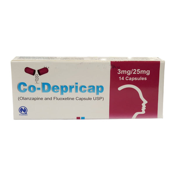 CO DEPRICAP 3MG 25MG  14CAPSULES