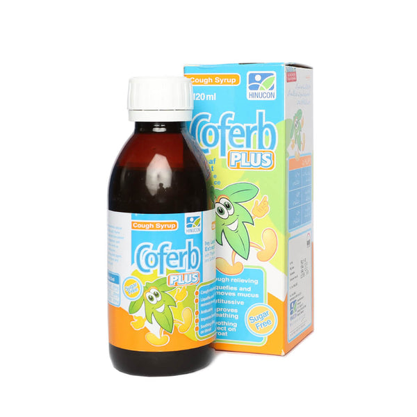 COFERB PLUS COUGH SYRUP 120ML