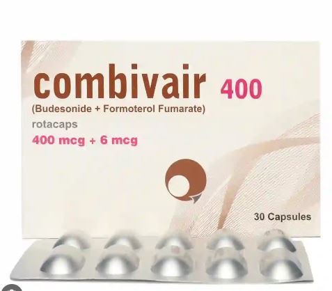 COMBIVAIR 400MCG 6MCG ROTACAPSULES 30S