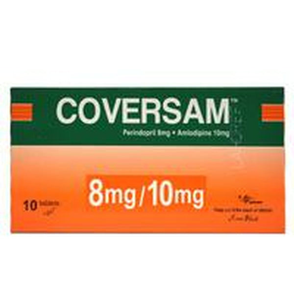 COVERSAM 8MG 10MG TAB