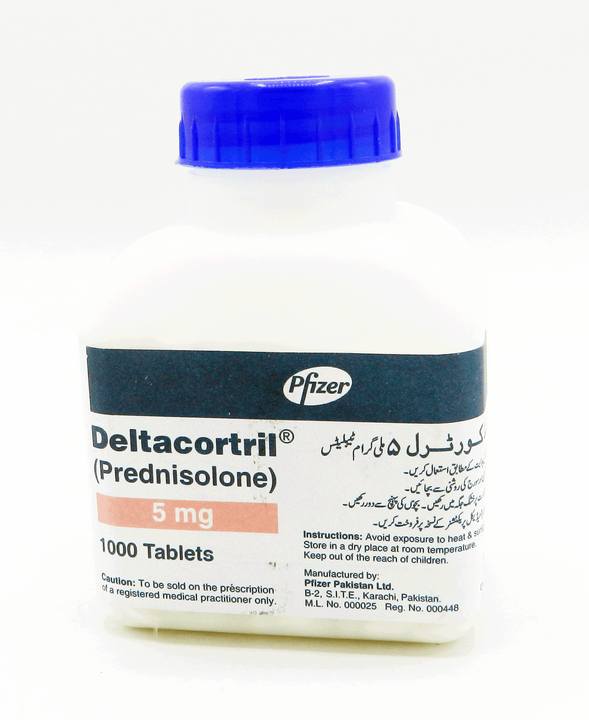 DELTACORTRIL 5MG TAB 1000S