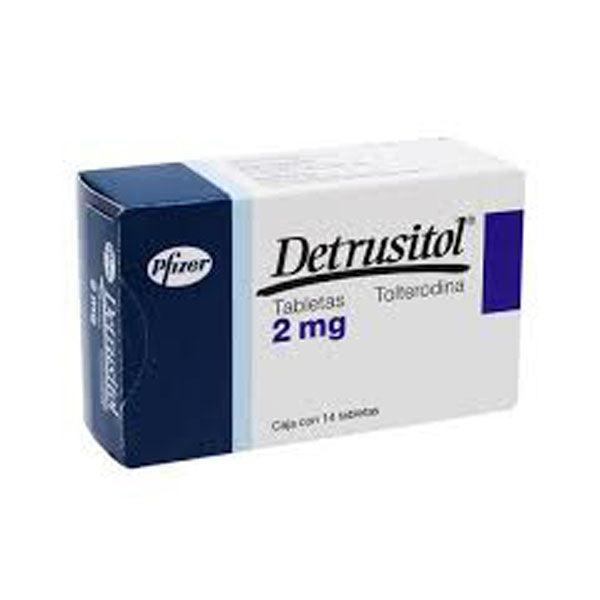 DETRUSITOL 2MG TAB
