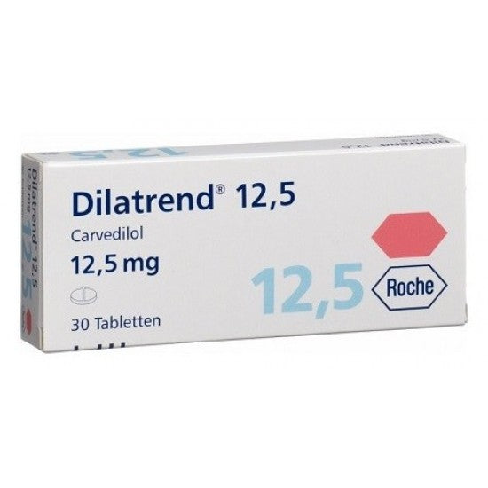 DILATREND 12.5MG TAB