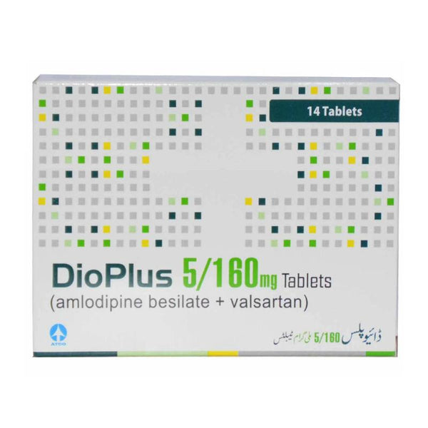 DIOPLUS 5MG 160MG TAB