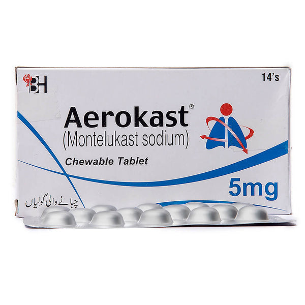 AEROKAST 5MG CHEWABLE TAB