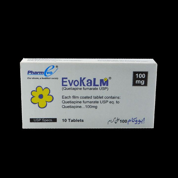EVOKALM 100MG TAB