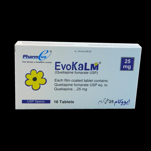 EVOKALM 25MG TAB