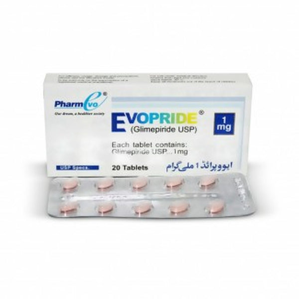 EVOPRIDE 1MG. 30TAB