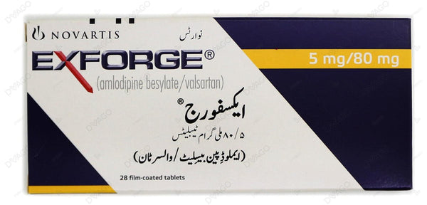 EXFORGE 80MG 5MG TAB