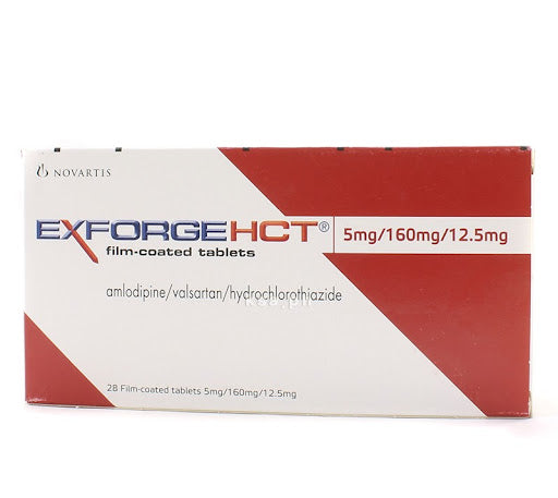EXFORGE HCT 160MG 12.5MG 5MG TAB 14s