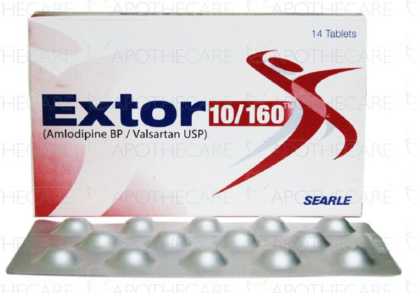 CO EXTOR 10MG+160MG+12.5 TAB 28S