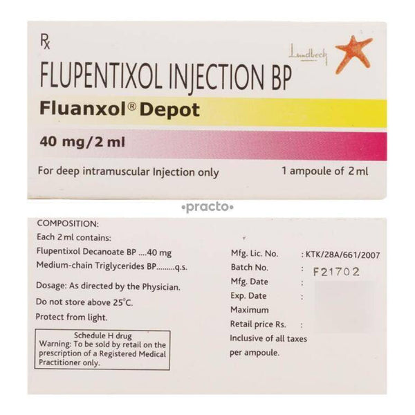 FLUANXOL DEPOT 40MG INJ