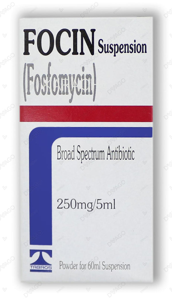 FOCIN 250MG SUSP 60ML