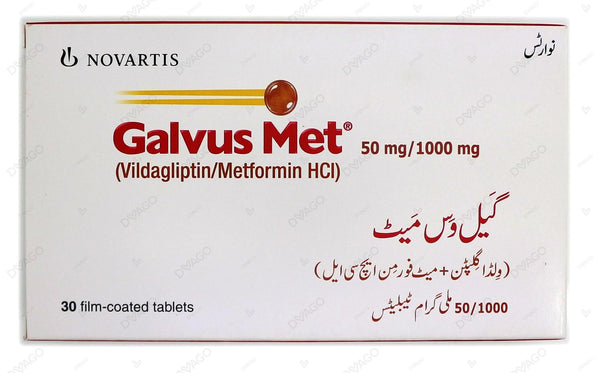 GALVUS MET 50MG 1000MG TAB