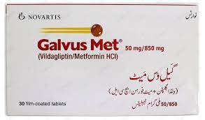 GALVUS MET 50MG 850MG TAB 30s