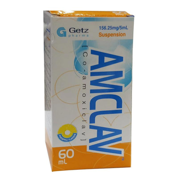 AMCLAV SYP 156.25MG  5ML