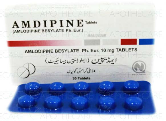 AMDIPINE 10MG TAB 30s