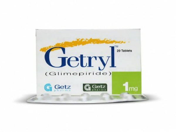 GETRYL 1MG TAB 20s