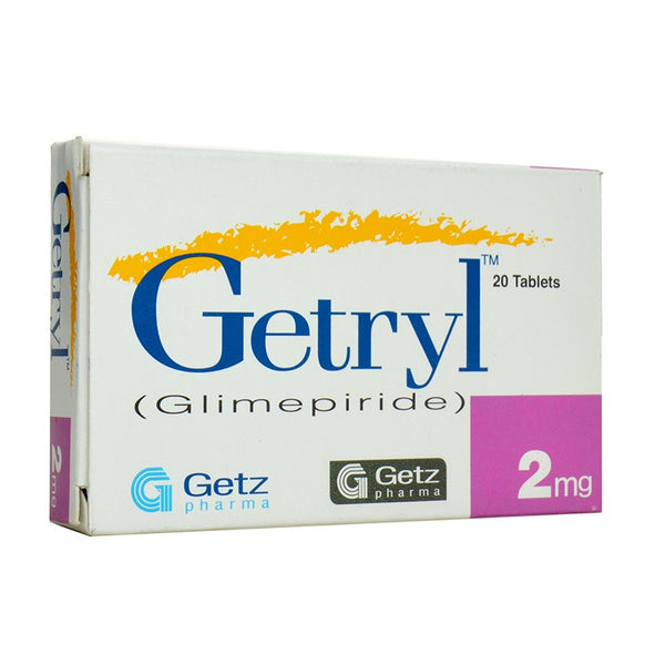 GETRYL 2MG TABS 20s