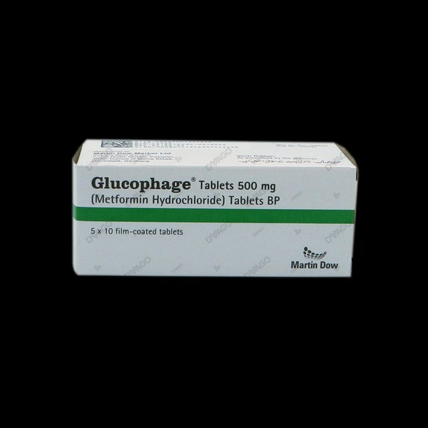 GLUCOPHAGE 500MG TAB