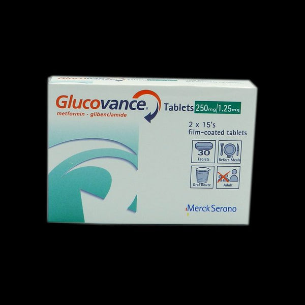 GLUCOVANCE 250MG 1.25MG TAB 30s