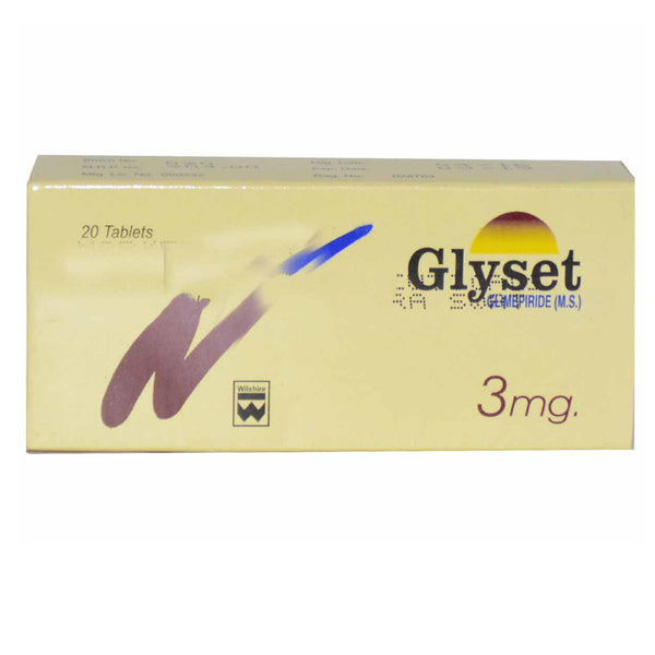 GLYSET 3MG TAB