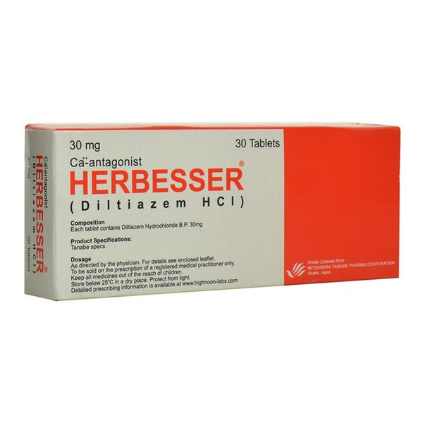 HERBESSER 30MG TAB