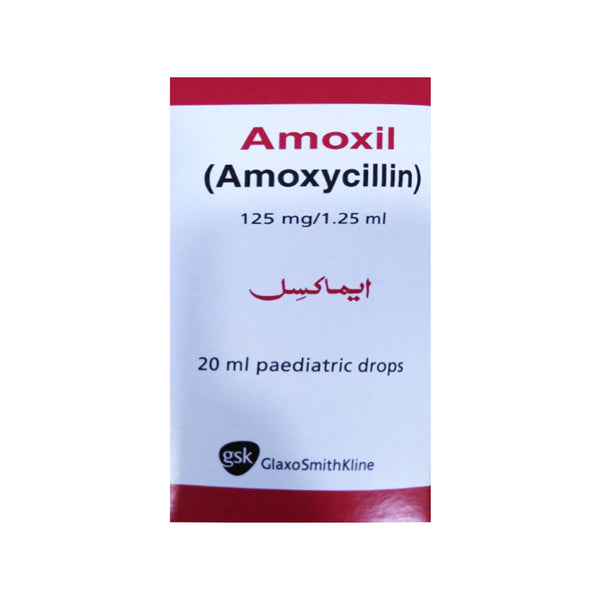 AMOXIL DROPS 125MG 20ML