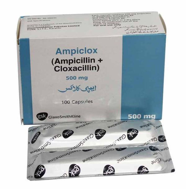 AMPICLOX CAP 500MG 100S