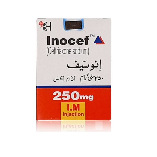 INOCEF INJ 250MG I.V