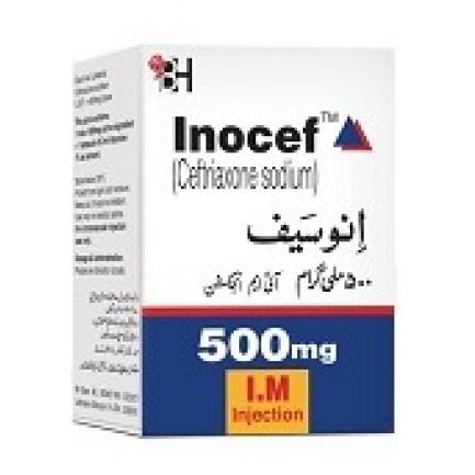 INOCEF INJ 500MG I.M