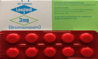 LEXOTANIL 3MG TAB (50s)