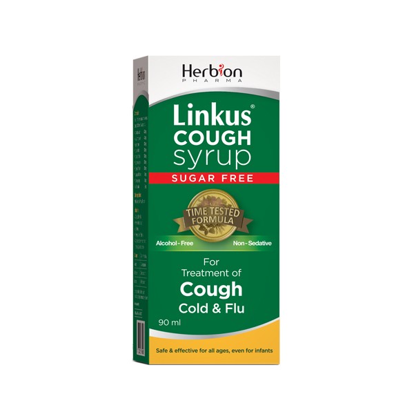 LINKUS SYRUP SUGAR FREE 90ML