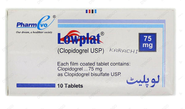 LOWPLAT 75MG TABS
