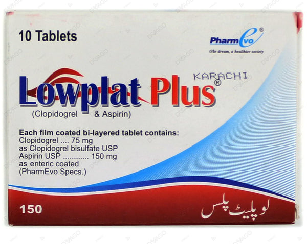 LOWPLAT PLUS 150MG TAB