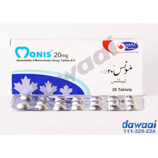 MONIS 20MG (SMALL) TABLET