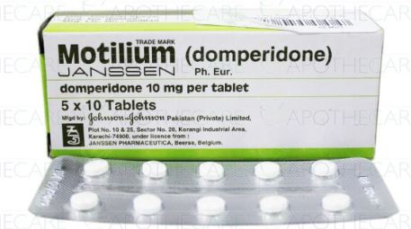 MOTILIUM 10MG TAB  60S