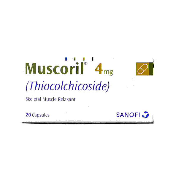 MUSCORIL CAP 4MG