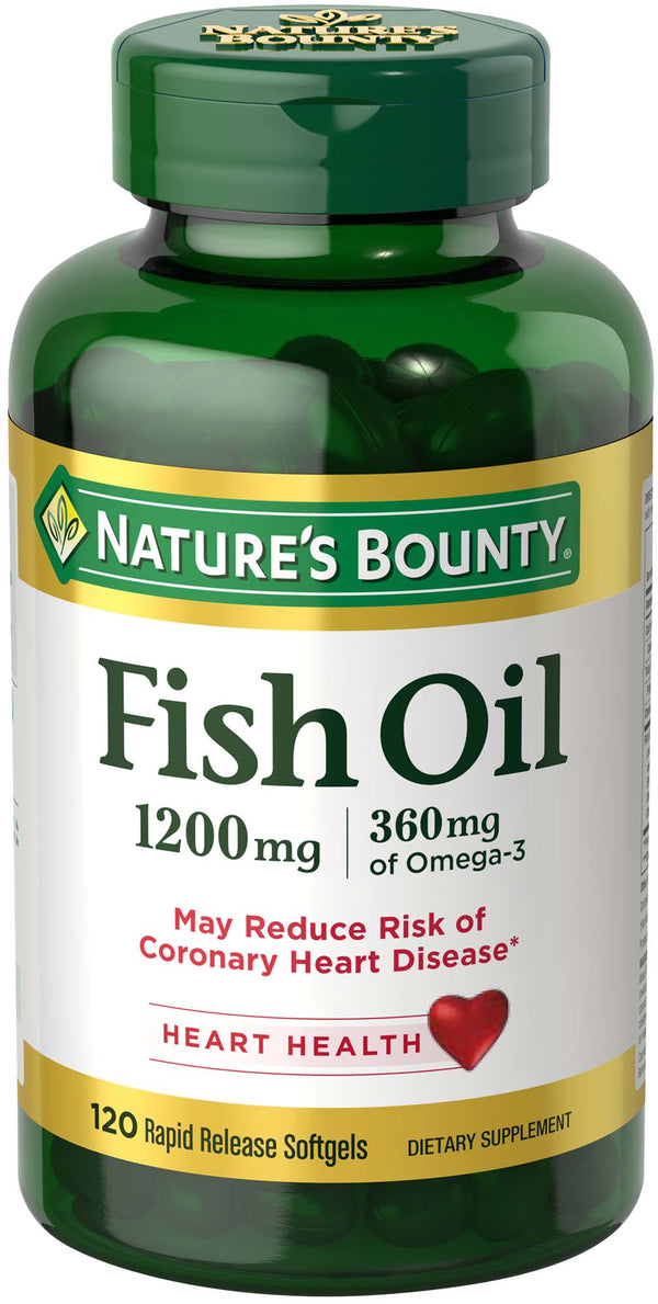 NB FISH OIL 1200MG OMEGA 3 SOFT GEL