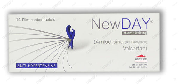 NEWDAY 10MG 160MG TAB 14s