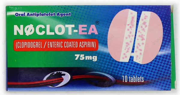 NOCLOT EA 75MG TAB