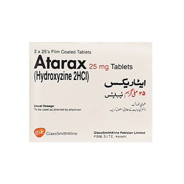 ATARAX TAB 25MG (50S)