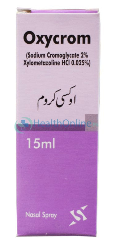 OXYCROM NASAL SPRAY 15ML
